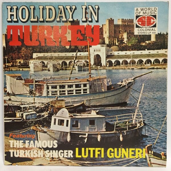 LÜTFÜ GÜNERİ-USA BASKI LP'Sİ (ARABAYA TAŞ KOYDUM-BEYOĞLUNDA-KADİFEDENVB.)