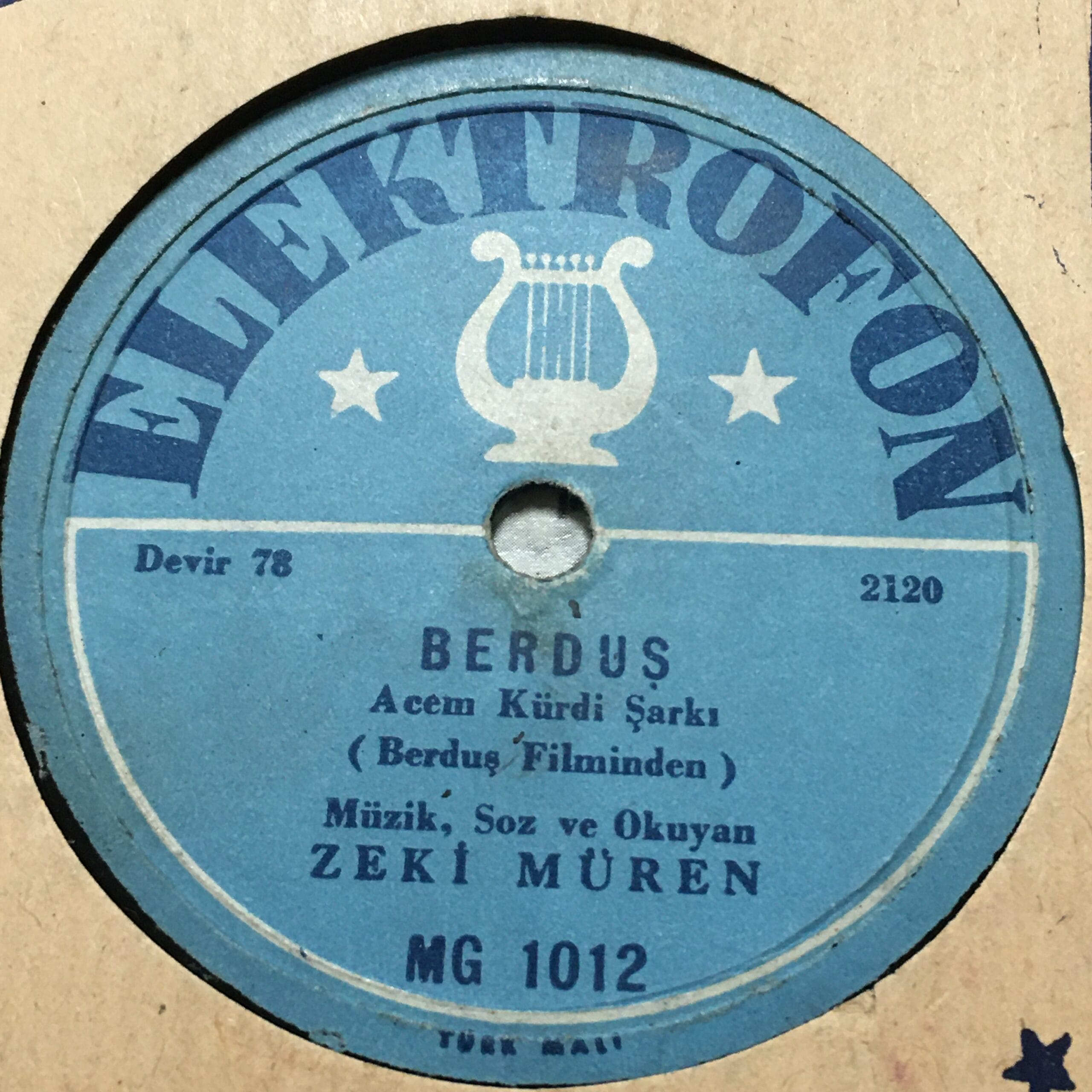 IMG_2963 ZEKİ MÜREN-BERDUŞ-ANAR ÖMRÜMCE- TAŞ PLAK - Görsel 1