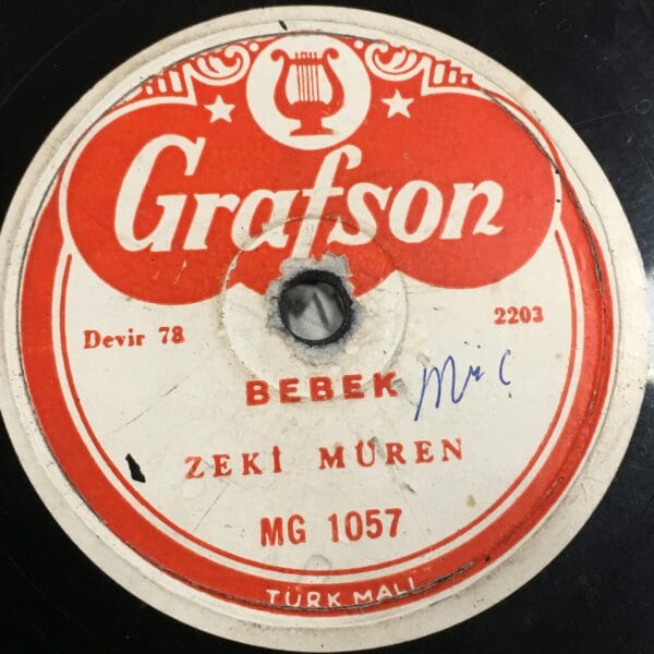 ZEKİ MÜREN-BEBEK-YENİCE ODANIN CAMLARI-TAŞ PLAK