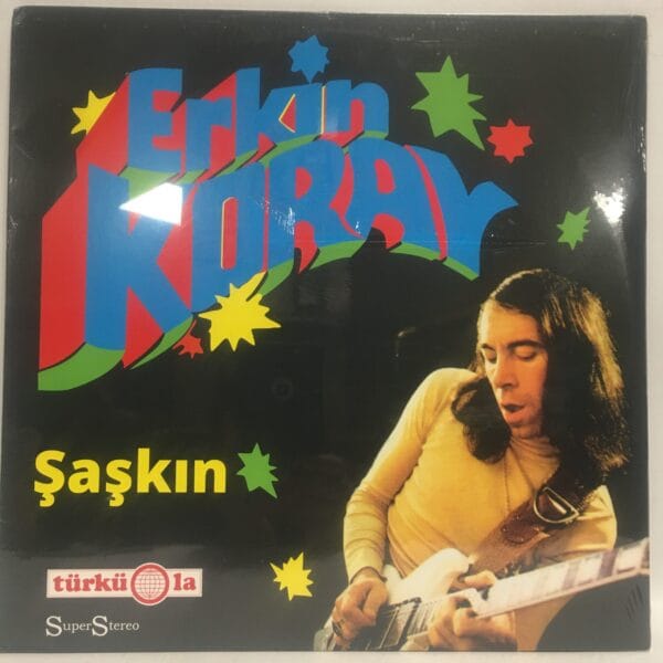 ERKİN KORAY-ŞAŞKIN-TÜRKÜOLA ALMANYA BASKI- SIFIR AMBALAJINDA-LONGPLAY