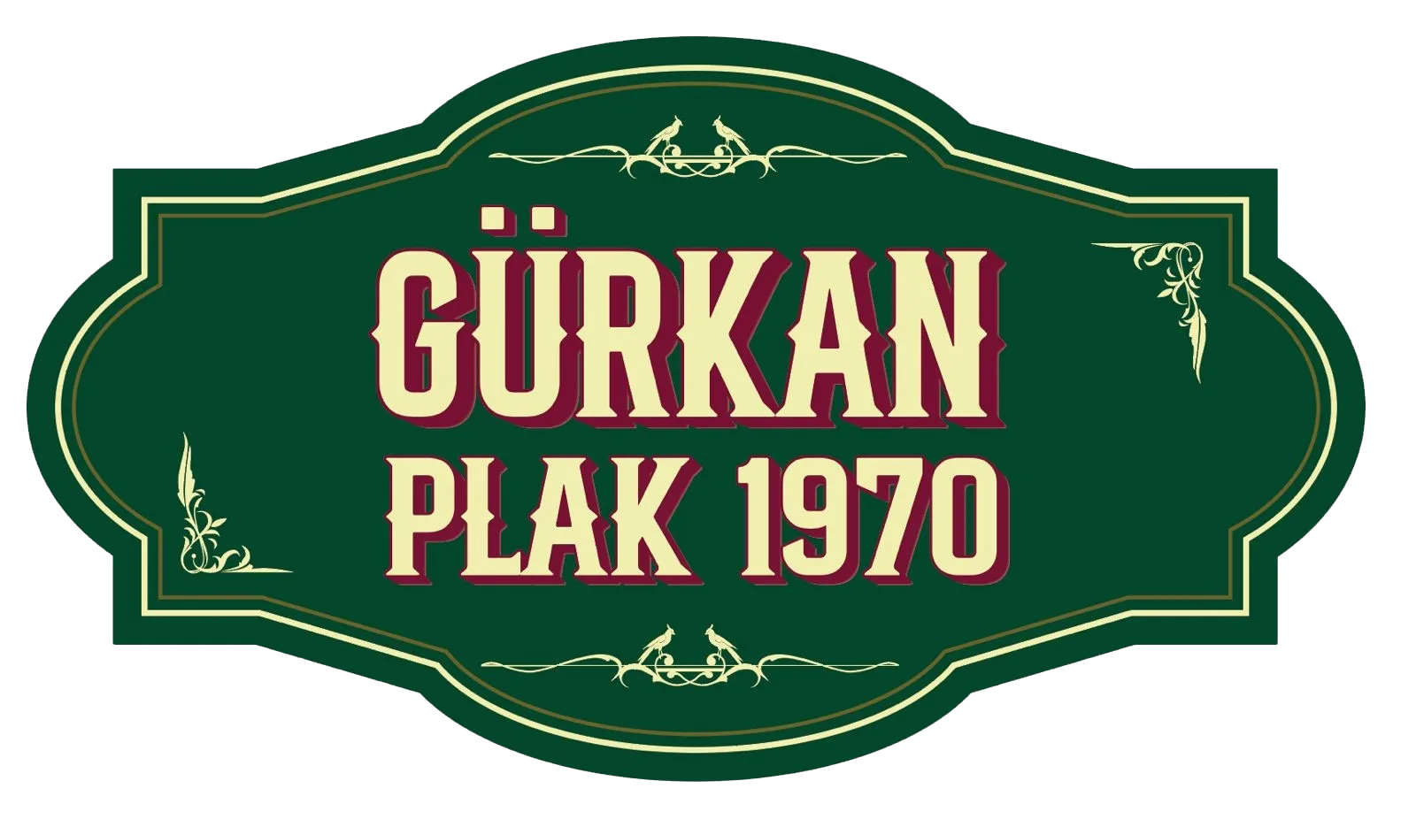 Gürkan Plak 1970 Logo